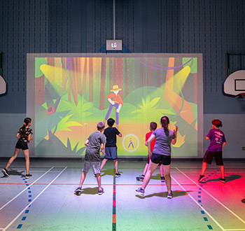 Aire de jeux interactive